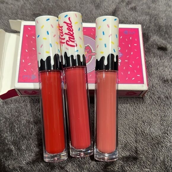 Half Caked Game Changer Lip Fondant Trio New In Box Never Used - Picture 3 of 5
